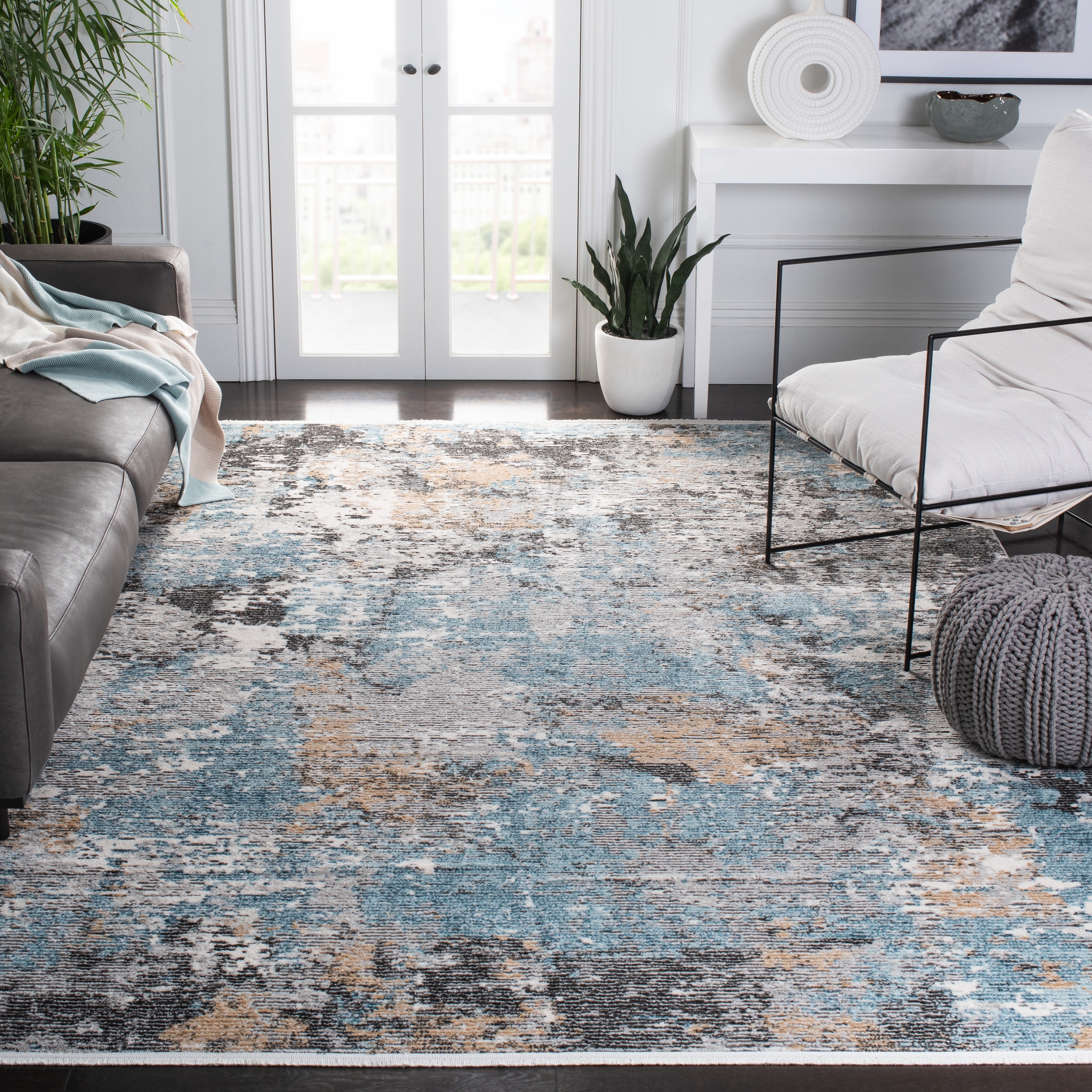 SAFAVIEH Shivan Magnisina Vintage Abstract Rug