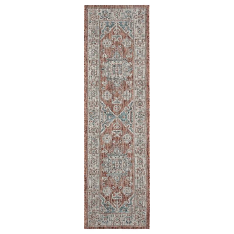 ARE01 Arelow Machine Made Flatweave Indoor - Outdoor Area Rug