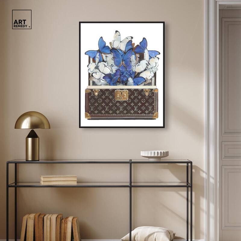 Luxurious Butterflies Canvas by Art Remedy
