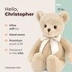 preview thumbnail 2 of 4, Bearington Christopher 17" Brown Vintage Teddy Bear - Perfect Gift for Birthday, Anniversary, or Graduation
