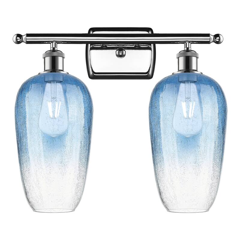 Innovations Lighting Endless Possibilities Ballston - Brookhaven Flute - 2 Light 17" Bath Vanity Light