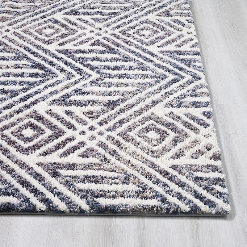 The Curated Nomad Haynee Tribal Shag Rug