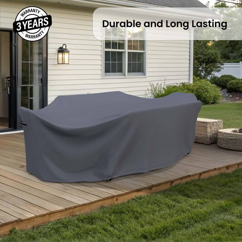 Forever Patio Outdoor Lianna Furniture Cover For 8 piece Dining Set - 34.6 x 117 x 53
