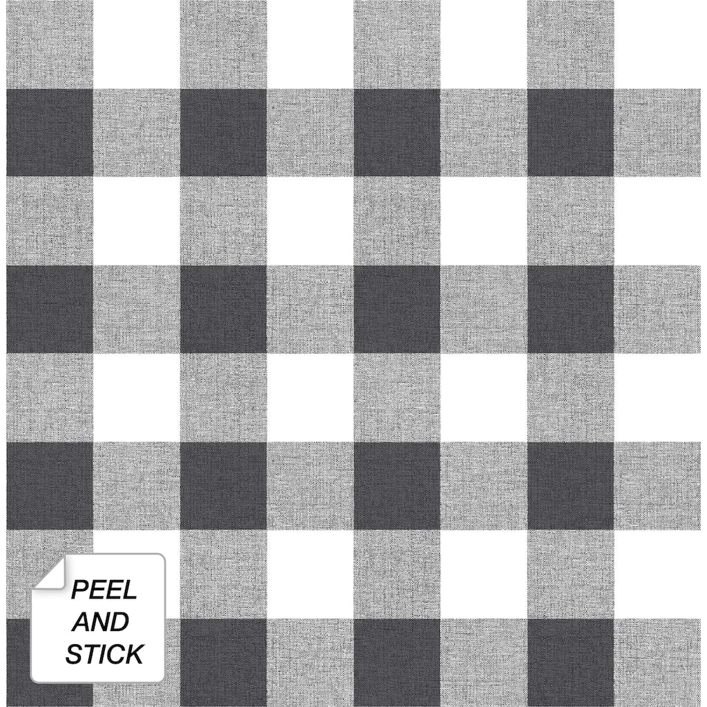NextWall Picnic Plaid Peel and Stick Removable Wallpaper