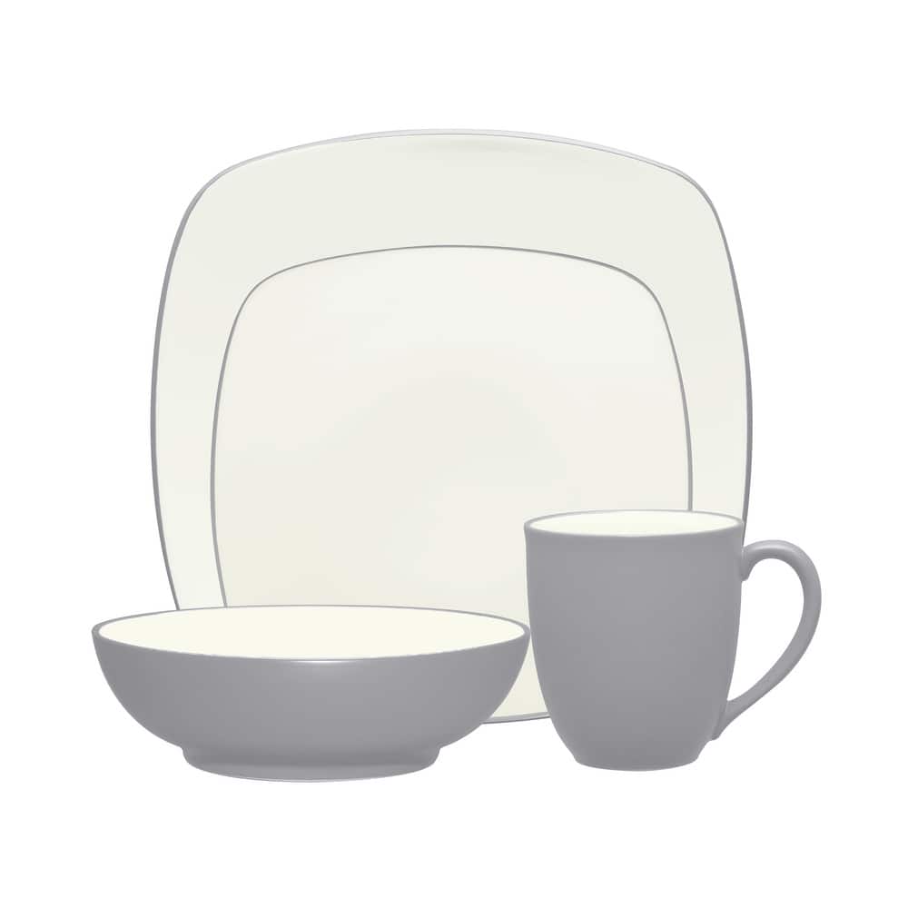 Noritake Colorwave 4-Piece Square Place Setting, Service for 1