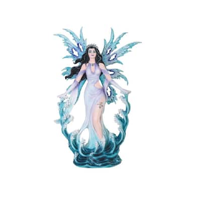 Q-Max 11.25"H Water Fairy Statue Fantasy Decoration Figurine