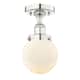 Option Polished Nickel / Matte White
