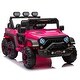 preview thumbnail 63 of 78, 24V Off-Road Style Kids Pickup Ride-On Truck with 4-Wheel Suspension, Multi-Functional Control, and Parental Remote