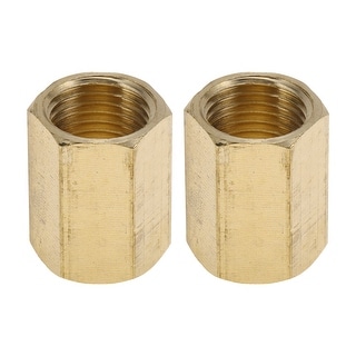 Brass Pipe Fittings Double Internal Thread Connector 55/64
