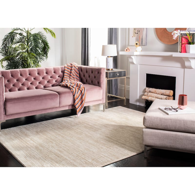 SAFAVIEH Vision Sunanda Modern Ombre Tonal Rug - 6' x 8' - Creme