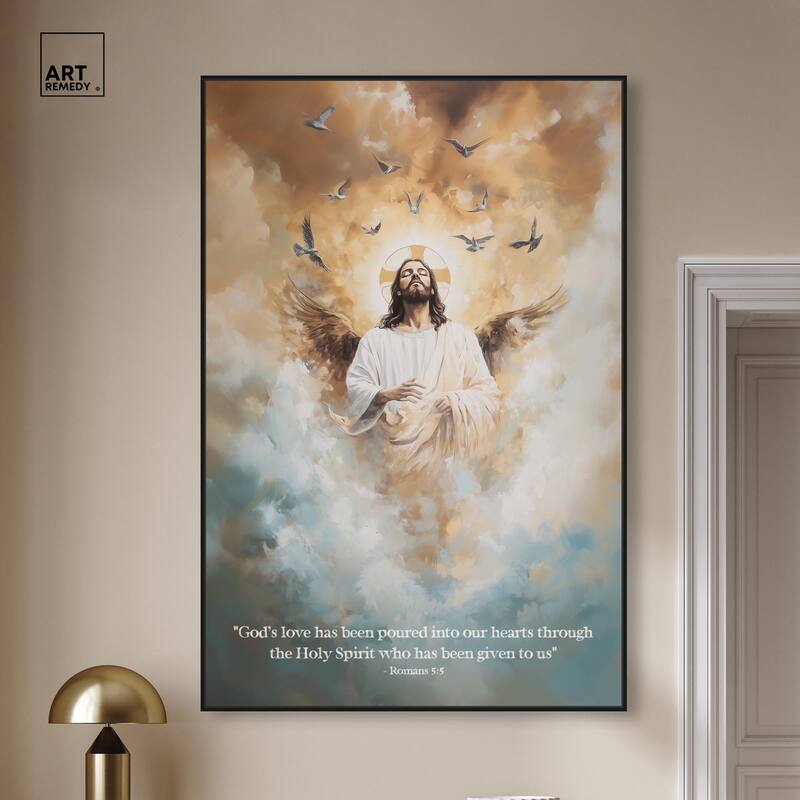 His Love Canvas by Art Remedy