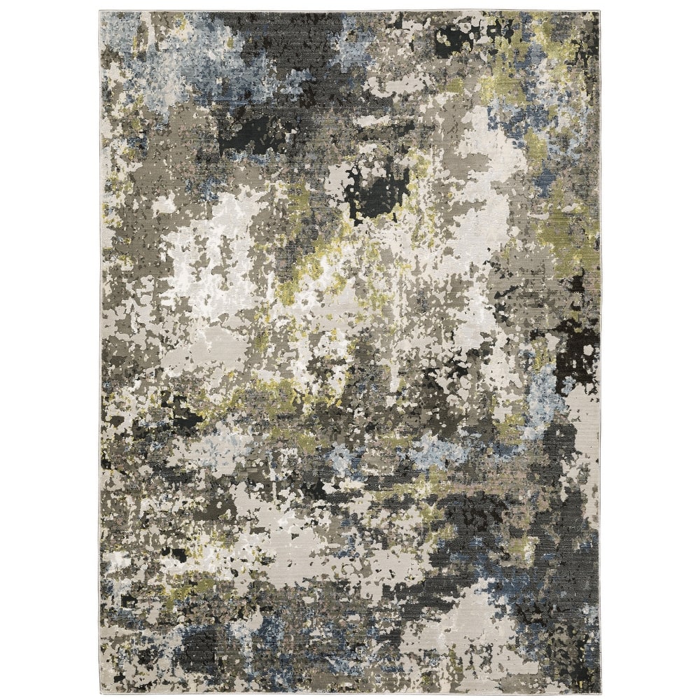 Style Haven Caldon Modern Abstract Area Rug
