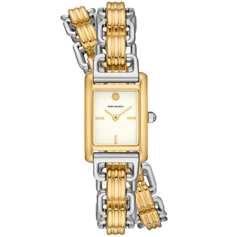 Tory Burch Women's Mini Eleanor Cream Dial Watch - TBW1074 - 6 (36)