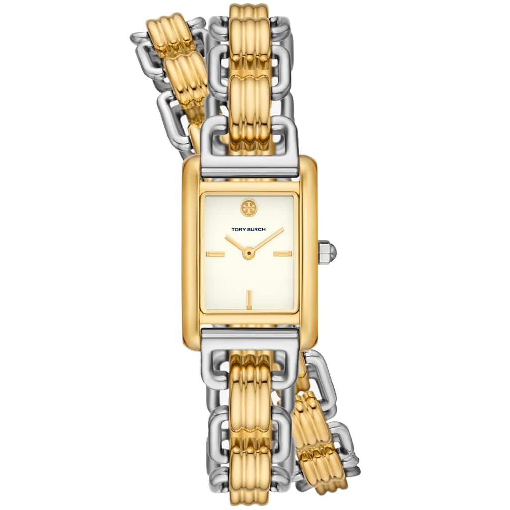 Tory Burch Women's Mini Eleanor Cream Dial Watch - TBW1074 - 6 (36)