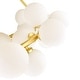 preview thumbnail 4 of 5, Arya 25 Light Chandelier With Satin Gold Finish - Satin Gold