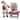 Kurt Adler 10.5-Inch Battery-Operated Fabriche Santa Decorating LED Gingerbread House Table Piece