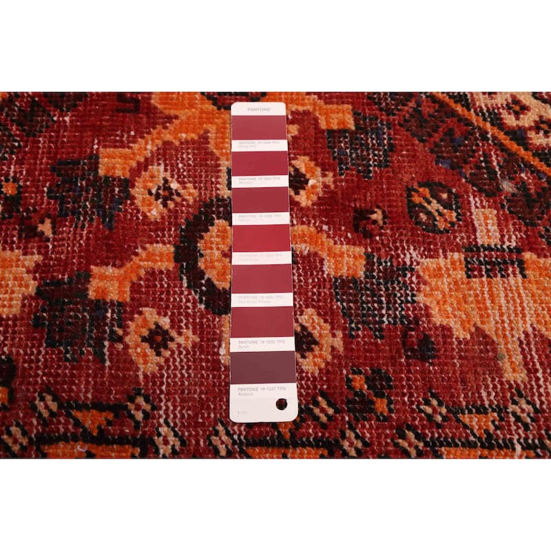 ECARPETGALLERY Hand-knotted Konya Anatolian Red Wool Rug - 5'3 x 10'1