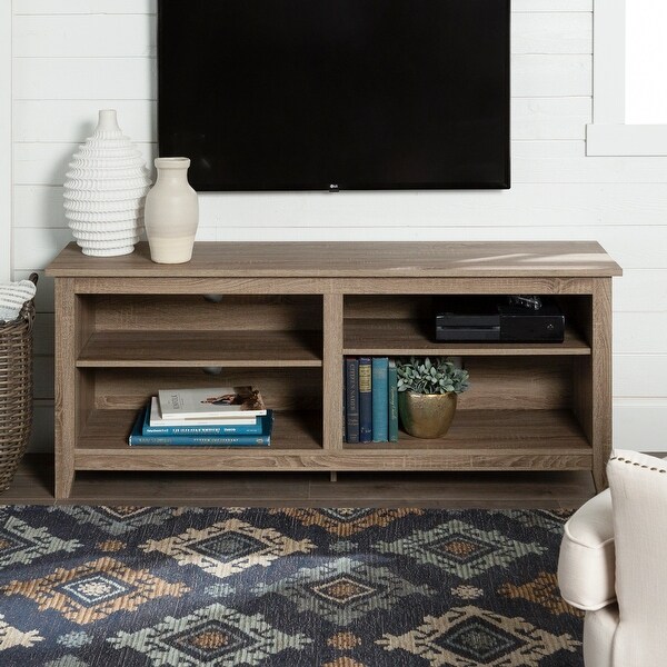 Porch & Den Dexter 58-inch Driftwood TV Stand Console. Opens flyout.