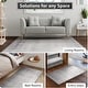 preview thumbnail 10 of 19, Sorbus Area Rug for Entryway, Machine Washable, Non-Slip, Vintage Rug - 3 x 5 ft