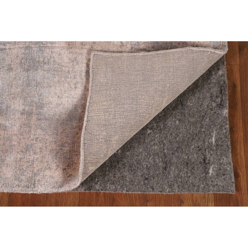 Indian Abstract Modern Area Rug Handmade Wool Carpet - 5'6"x 7'10"