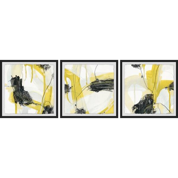 Shop Marmont Hill Mh Wags 46 Bfpfl 36 12 X 36 Three Panel