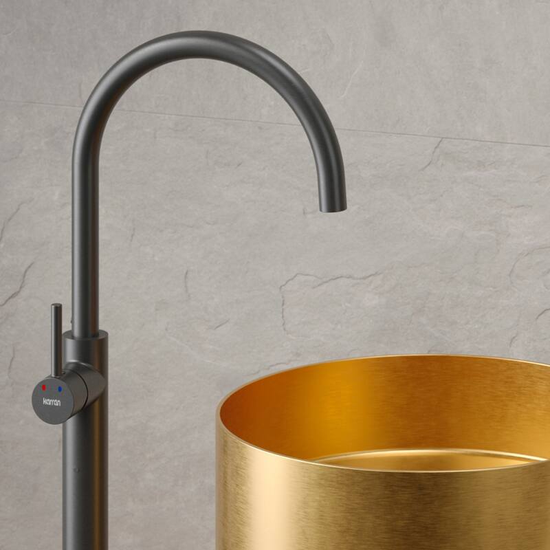 Karran Howick KBF650 Single Handle Freestanding Bathroom Faucet