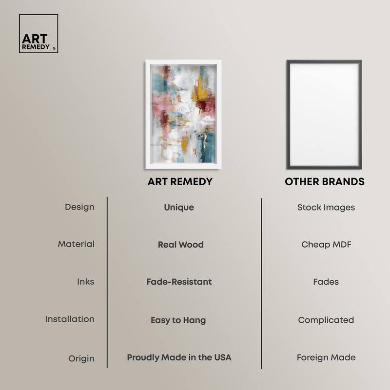 Warmth and cool II Shadowbox by Art Remedy