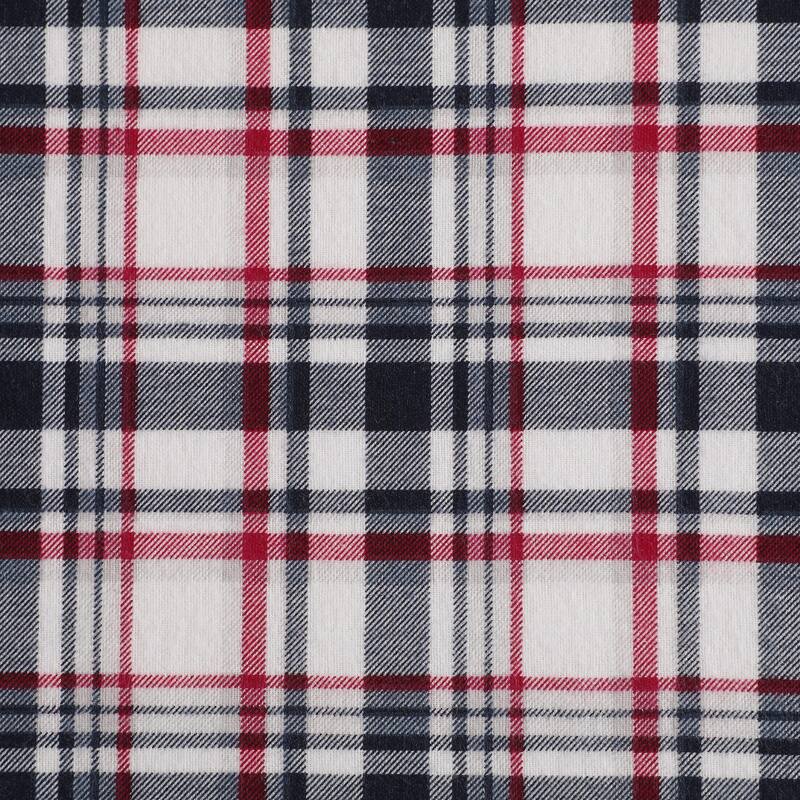 Tommy Hilfiger Printed Cotton Flannel Sheet Set