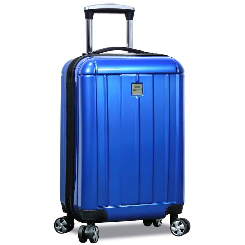 World Traveler 20" Spinner Carry-On Lightweight Airline Approved