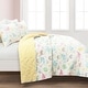 preview thumbnail 3 of 4, Lush Decor Magical Narwhal Reversible Oversized Quilt Set