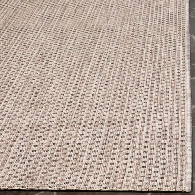 SAFAVIEH Courtyard Begajeta Indoor/Outdoor Waterproof Patio Backyard Rug.