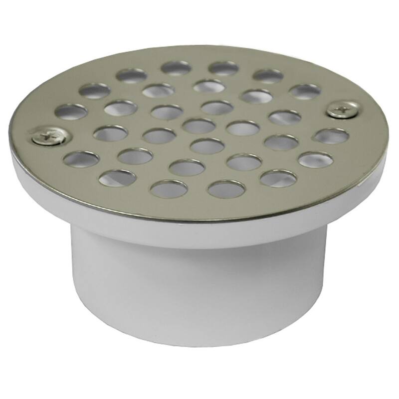 Jones Stephens D54013 2X3 PVC DRN W/ NB STRN - Natural