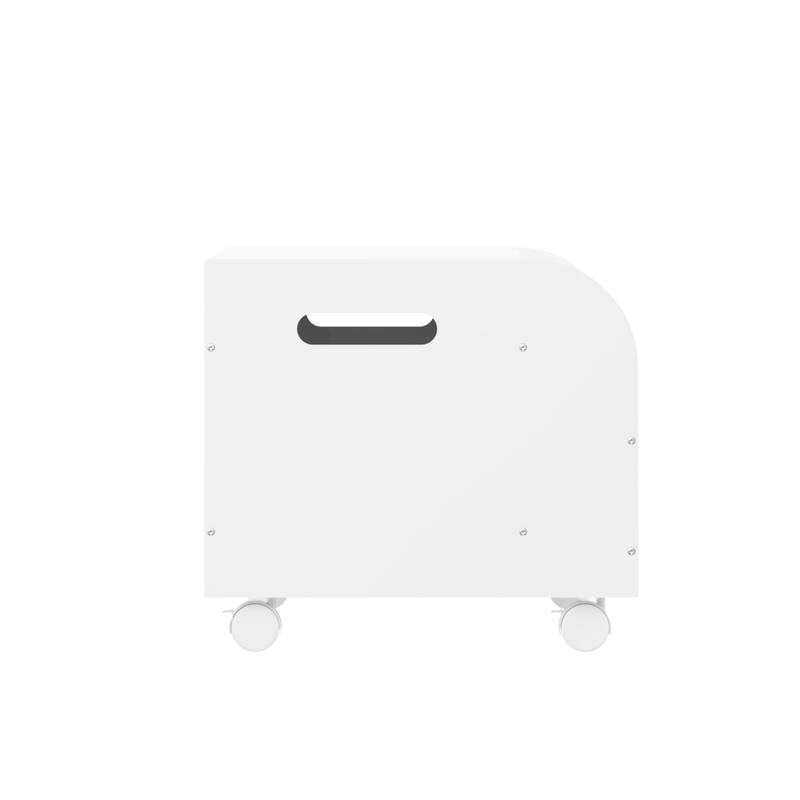 Wooden Toy Box with Universal Wheels