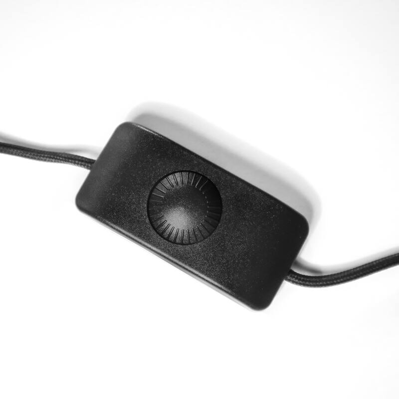 Brightech Neptune 12 in. Mid-Century Modern Gradient Dimmable Integrated LED Bedside Table Lamp