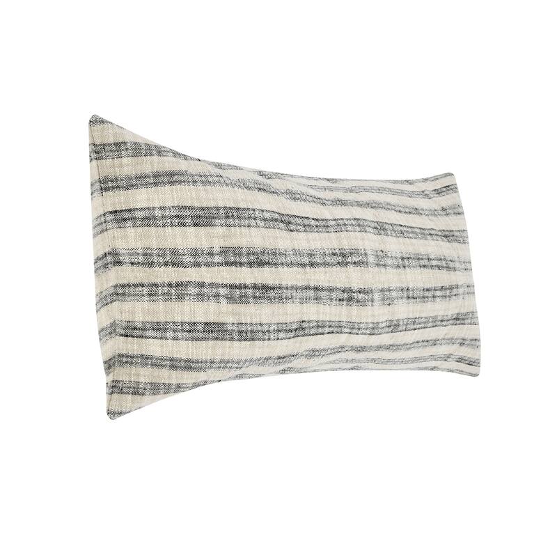 Villa by Classic Home Linna Linen Blend Fabric Throw Pillow