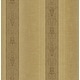 preview thumbnail 1 of 6, Seabrook Designs Virna Scrolls & Stripes Unpasted Wallpaper 20.5 in. W x 33 ft. L - Metallic Caramel