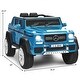 preview thumbnail 9 of 13, 12V Licensed Mercedes-Benz Kids Ride On Car - 45"x 30.5"x 22.5"(L x W x H)
