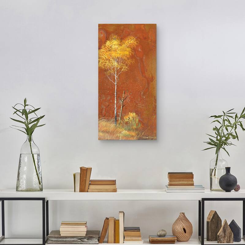 Burnt Autumn Canvas Art Print