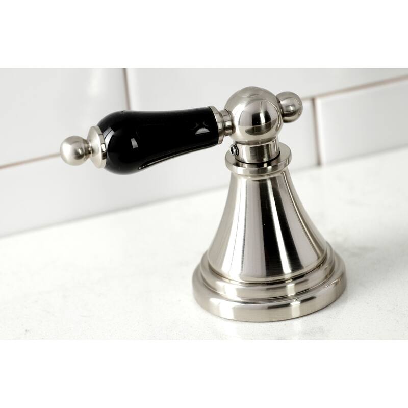 Kingston Brass Duchess Widespread Kitchen Faucet with Brass Sprayer
