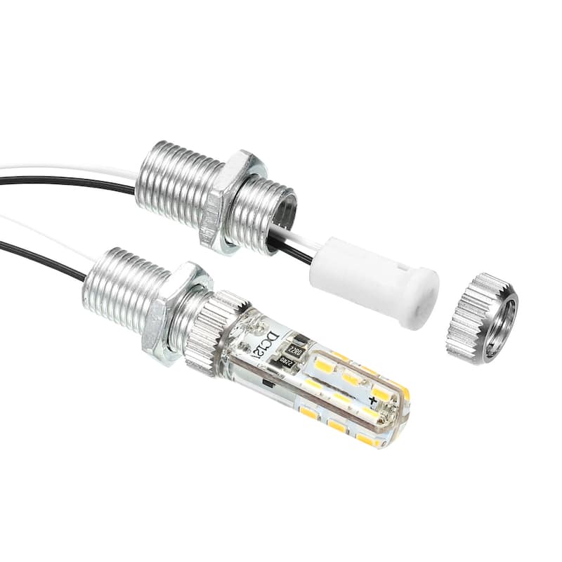 G4 Lamp Socket Caps M10 Thread Base Holder Fixtures Fit for Lamp Pipes