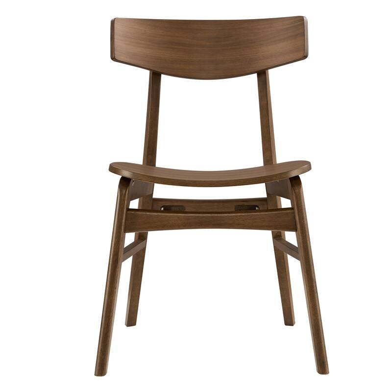 Spruce & Spring Modern Farmhouse Dining Chair with Ergonomic Bentwood Back