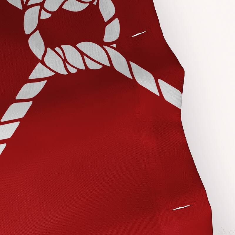 Ahoy Geometric Print 71x74-inch Shower Curtain