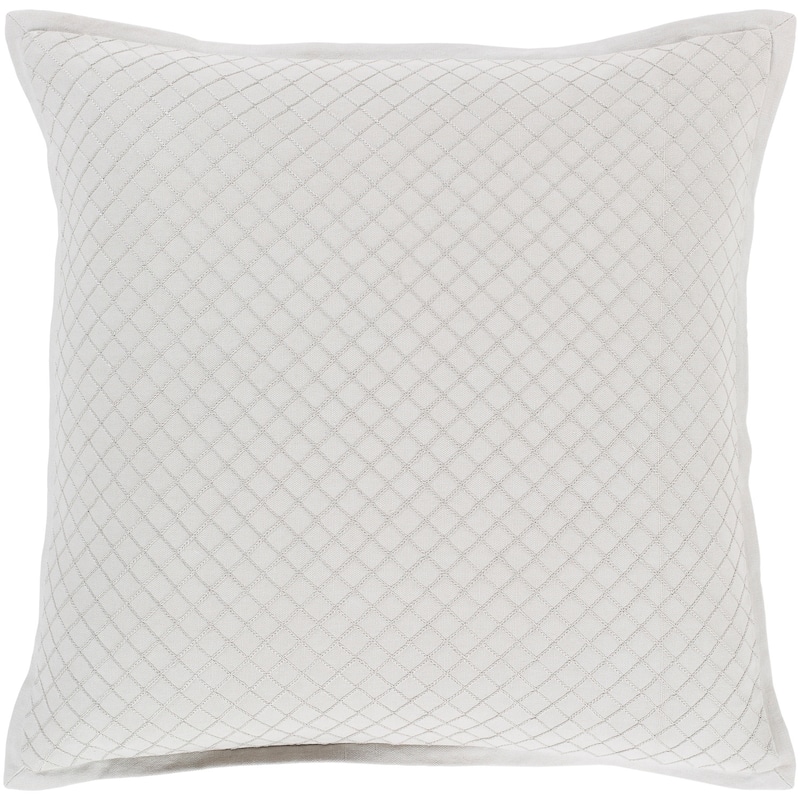 Sandra Geometric Sea Foam Feather Down or Poly Filled Throw Pillow 18-inch