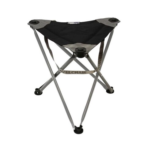 Travel Chair Big Slacker Camp Stool in Black