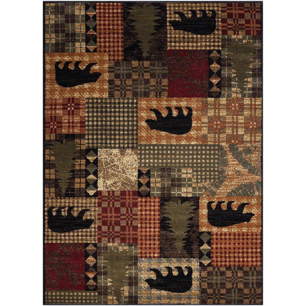 Sunset Valley Scout Multi Lodge Area Rug