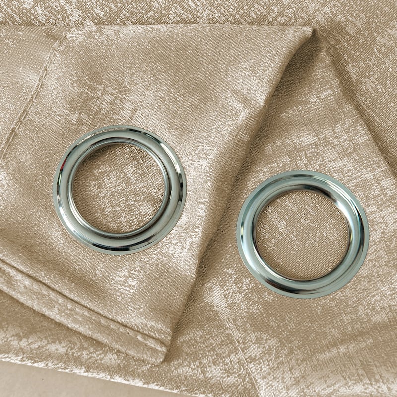 Nora Embossed Blackout Grommet Panel 90" - 52 x 90 in. - 52 x 90 in.