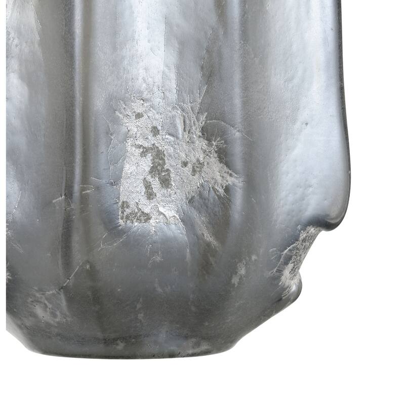 Elk Home Regard Metallic Silver Glass 7 Inch Wide Vase