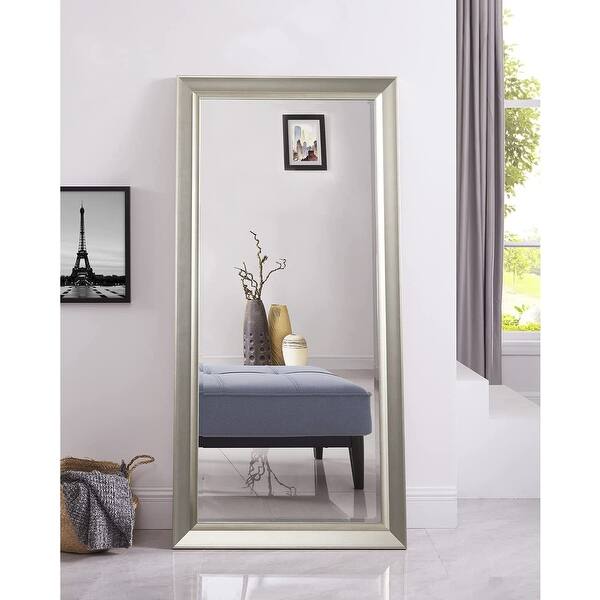 Framed Bevel Leaner Full Length Huge Floor Mirror XL Mirror Large