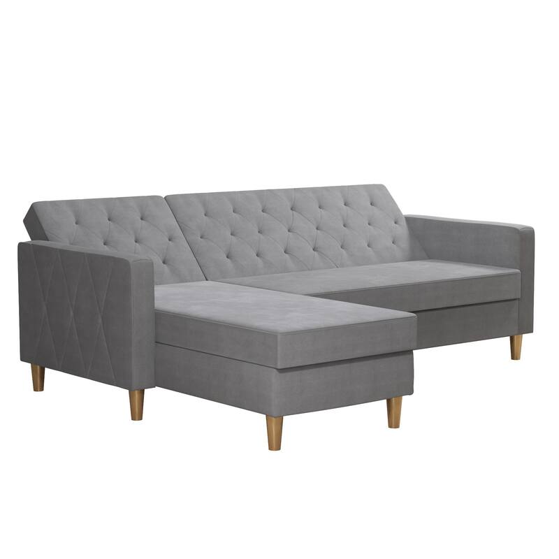 CosmoLiving by Cosmopolitan Liberty Sectional Futon with Storage