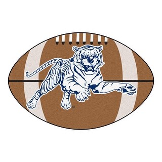 Shop Ncaa Jackson State University Tigers Football Shaped Mat Area Rug N A Free Shipping On Orders Over 45 Overstock 22618331